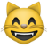 Lachende Katze
