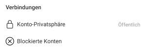 Instagram wurde ich blockiert?