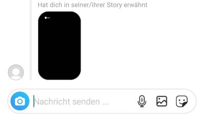 Wer hat meine Story bei Instagram geteilt?
